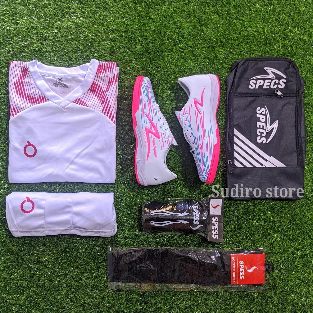 BIG SALE SEPATU FUTSAL SPECS ACCELERATOR LIGHTSPEED 3 IN TERBARU, PAKET KOMPLIT SEPATU FUTSAL SPECS 