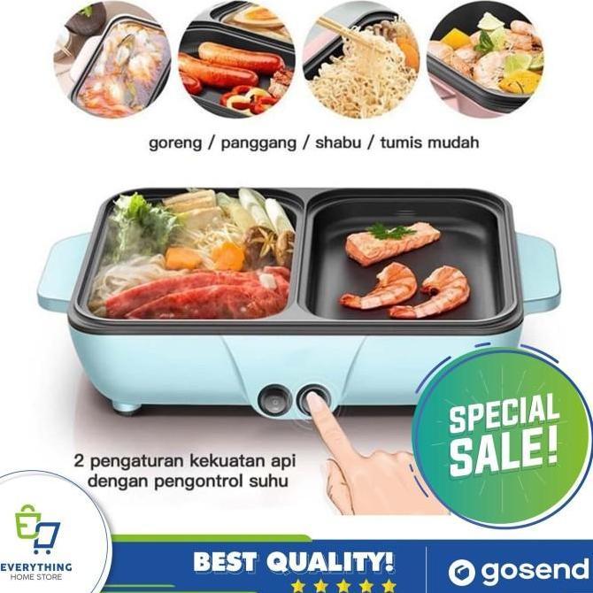 CEFRUCHE Alat Panggang dan Rebus Portable Elektrik