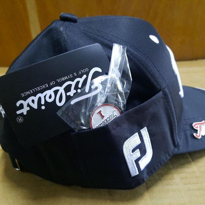 topi golf fj tulisan bordir edition