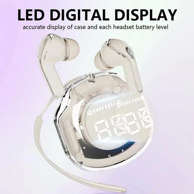Headset Bluetooth TWS Voided New Air 39 Wireless Transparant