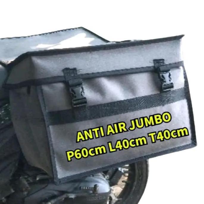 LTPS Tas Obrok Kurir Tas Keranjang Motor Anti Air   Kecil Jumbo Motorcycle Tali Kain -305