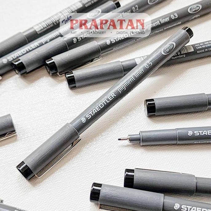 (Good) Staedtler Pigment Liner Drawing Pen | Pena Gambar