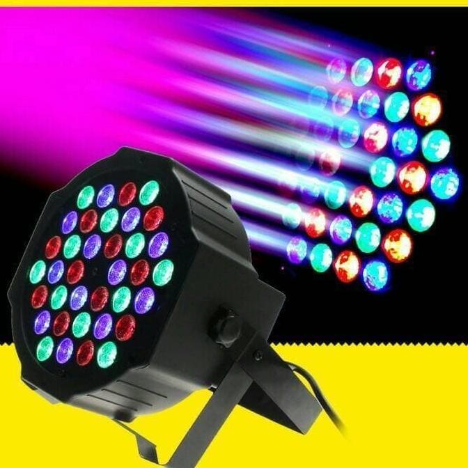 Lampu Par Led Panggung Disco 36 Watt RGB Lampu Sorot Panggung