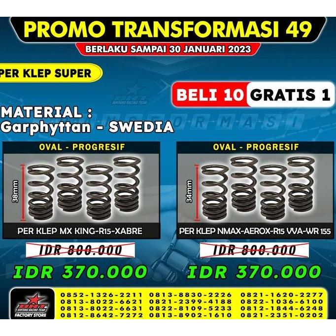 BRT Per Klep Super for MX-King