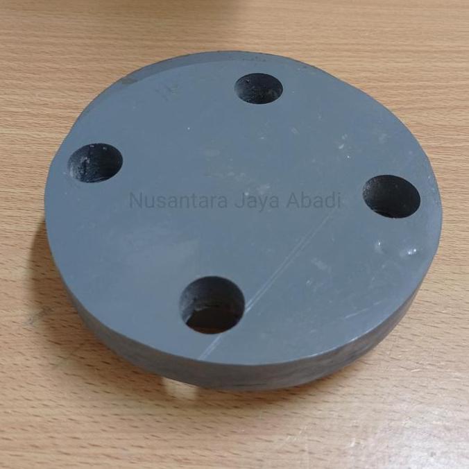 Blind Flange PVC JIS 10K 2" inchi - Flange Buta PVC