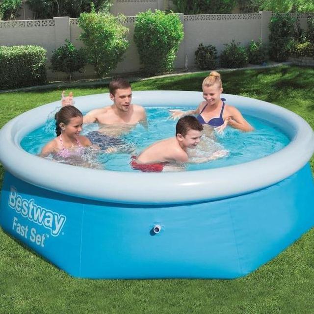 Kolam Anak Kolam Karet Bestway Fast Set Pool 244 57265 Kolam Karet
