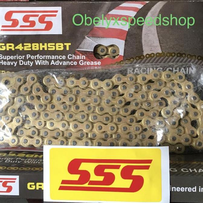 Gearset SSS 428 Rantai HSBT KLX