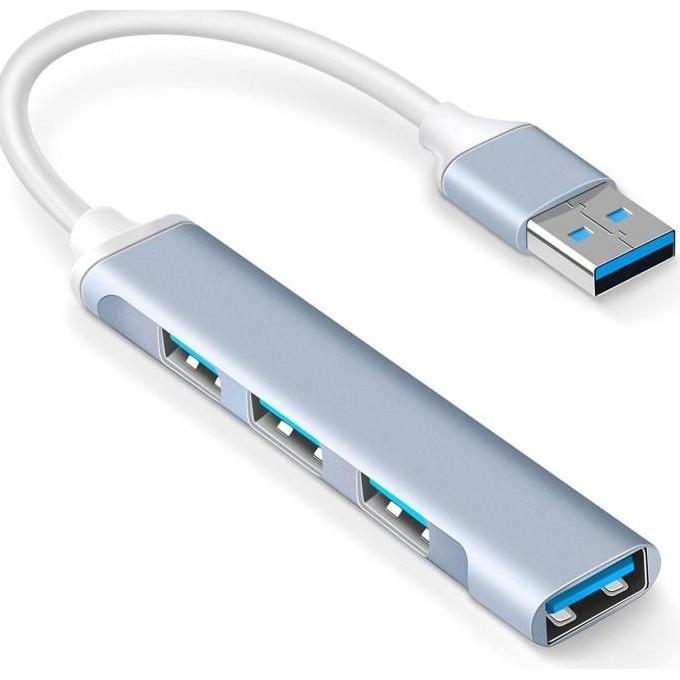 USB 3.0 HUB 4PORT aluminium / USB 3.0 Hub 4port IB