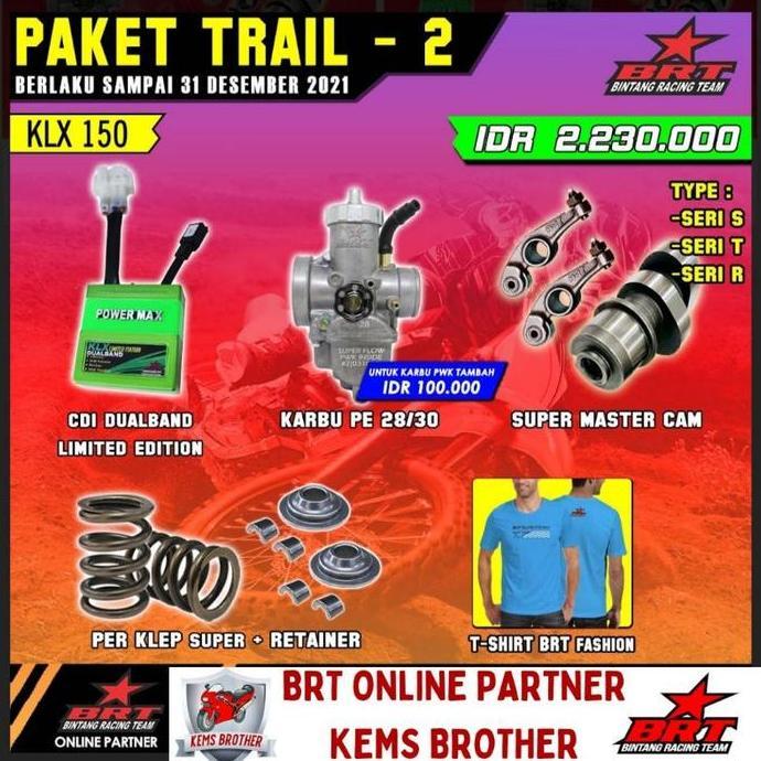 PAKET BRT KLX TRAIL 2.