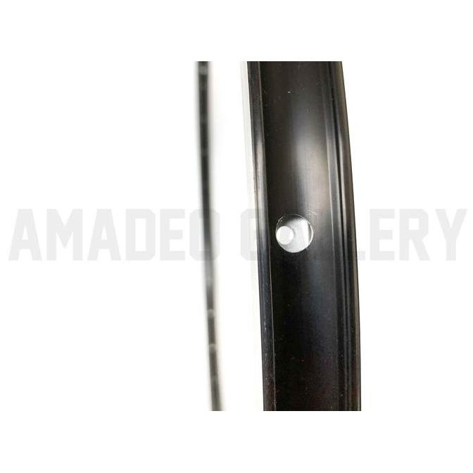 Rims 700C 36H Rims Araya Ar 713 36 Hole Black Hitam Silver Double Wall