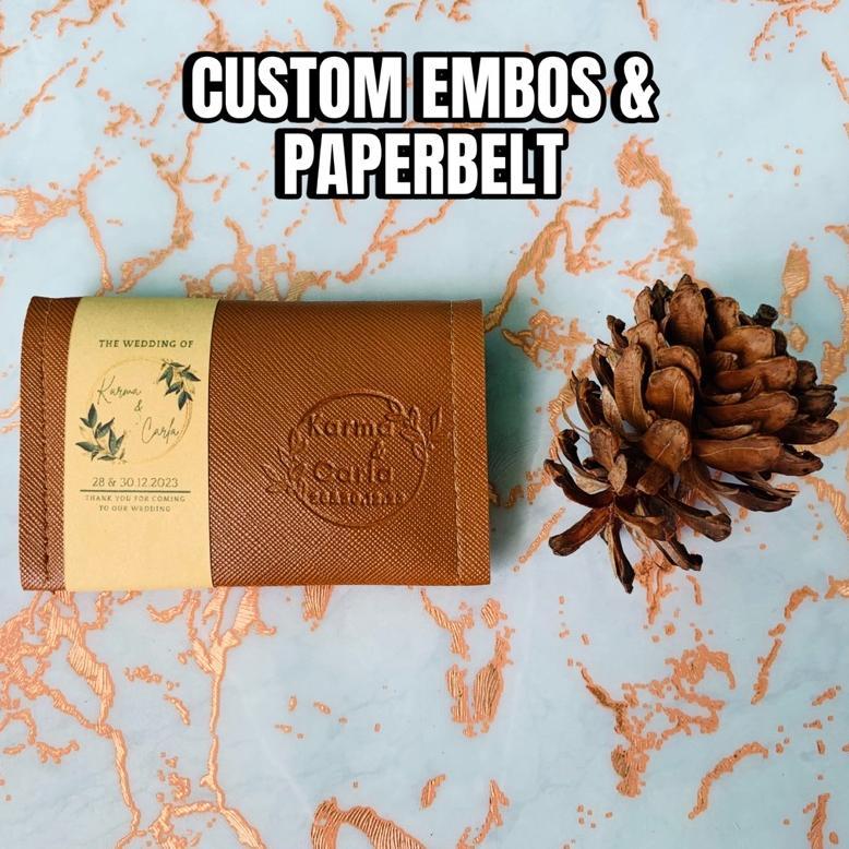 Garansi Dompet Souvenir Pernikahan / Dompet Kartu / Card Holder Souvenir Pernikahan Aeshtetic