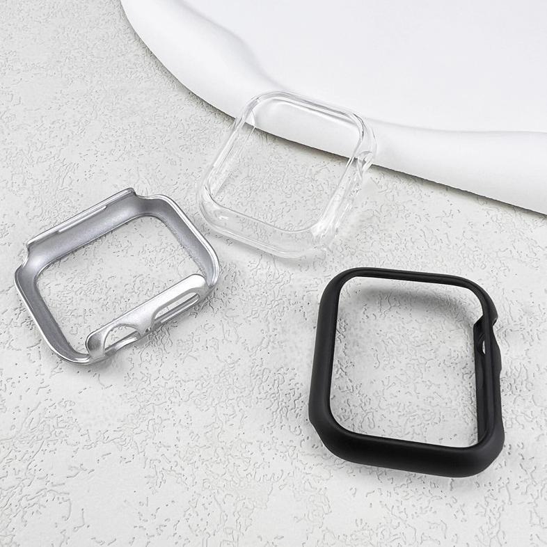 HOT PRODUCT Hard Bumper No Glass PC Case for Apple Watch SE 2 IWatch Series 10 9 8 7 6 5 4 3 2 1 Ult
