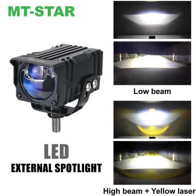 MT-STAR LT146 - Lampu Tebak Biled LED Blue Lens