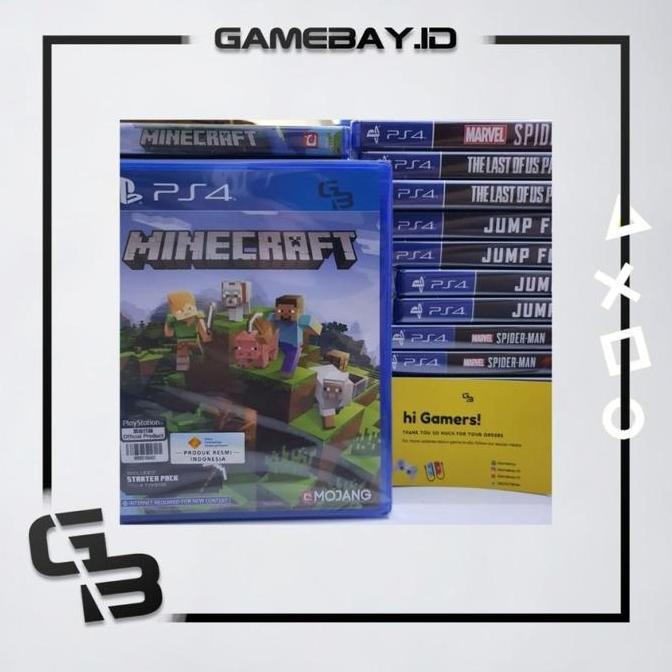 (Good) Ps4 Minecraft - Starter Edition Pack