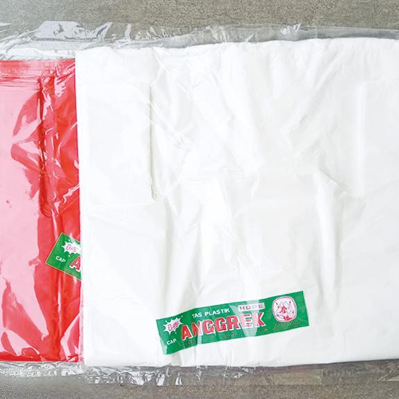 Kresek Uk 35 X 60 Tebal 03 Anggrek - Putih Merah
