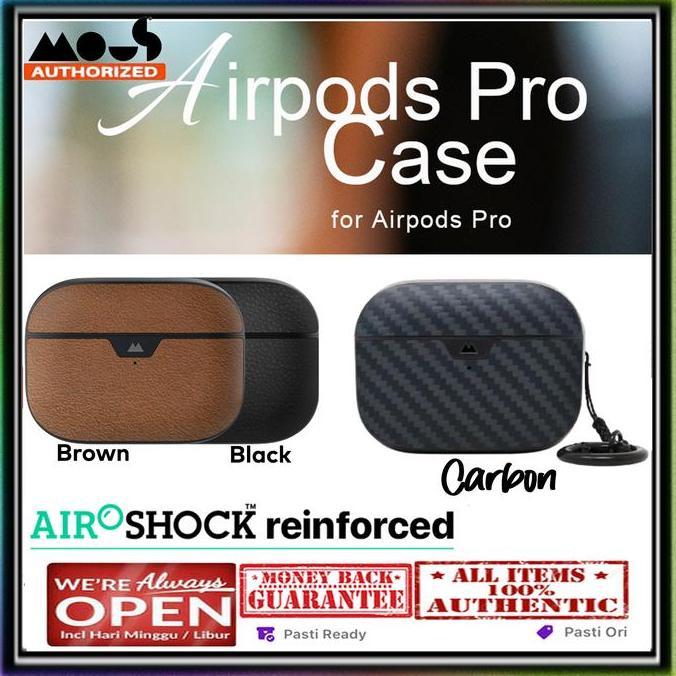 Case for Apple Airpods Pro Mous Limitles Genuine Leather