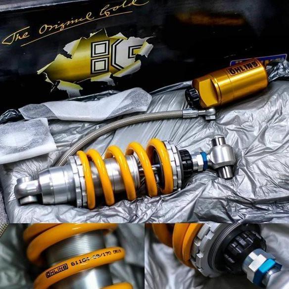 Mono Shock Ohlins Yamaha R25 MT 25 Shockbreaker Ohlins r25 mt25