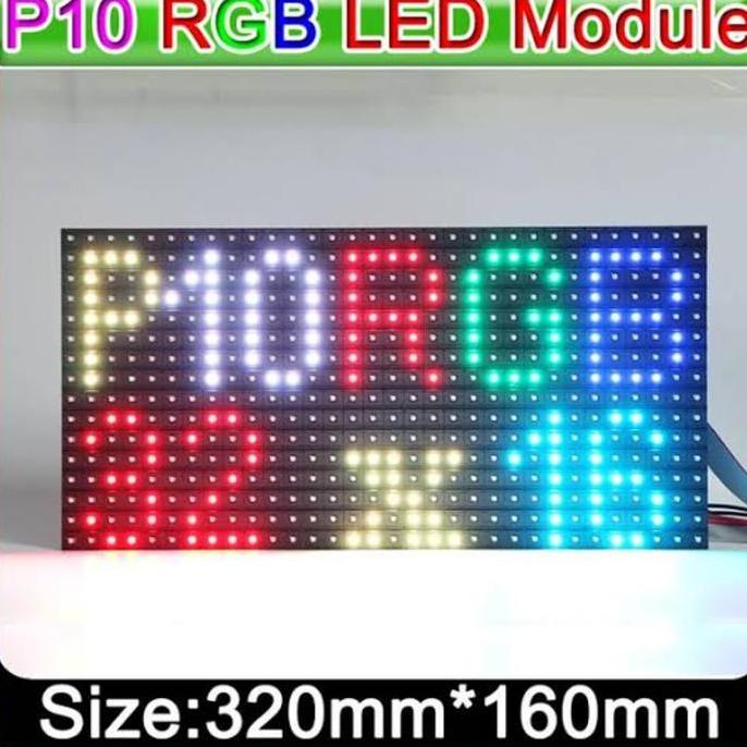 PANEL RGB MODULE P10 FULL OUTDOOR 1/8 1/8S SMD JWS ESP32 ESP-32 WIFI WIRELESS ETC