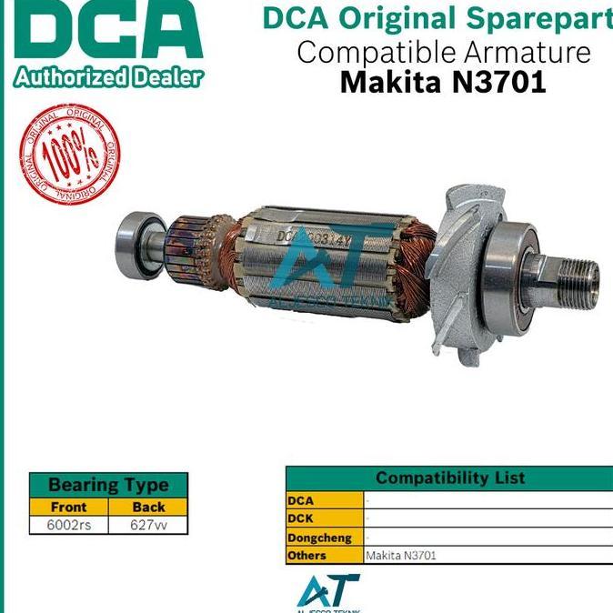 DCA ARMATURE ANGKER MAKITA N3701 N 3701 TRIMMER MURAH