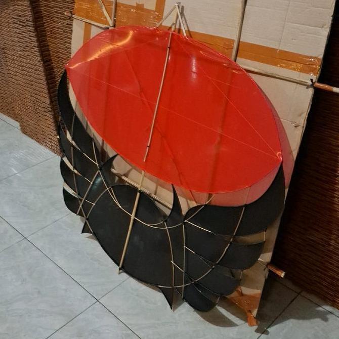 LAYANGAN RAM RAMAN 1 meter + sendaren sudah tes terbang