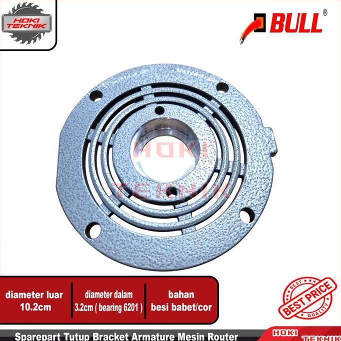 TUTUP BRACKET RUMAH BEARING MESIN ROUTER BULL RESTOCK!