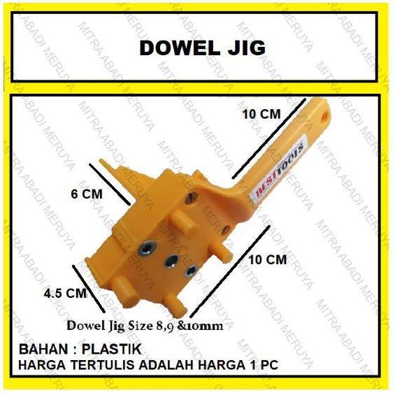DOWEL JIG ALAT PEMASANG DOWEL BOR DOWEL ALAT PELUBANG DOWEL PENYAMBUNG READY