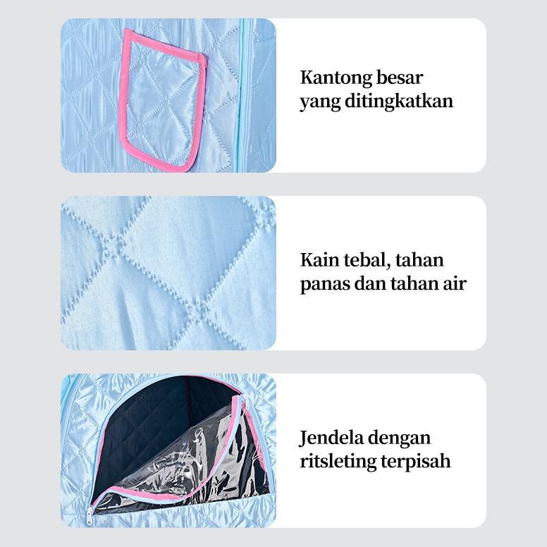 Promo Terbaru Benbo Sauna Uap Lipat / Sauna Uap Rumah Tangga /Mesin Sauna Uap Portable/Sauna Portabl