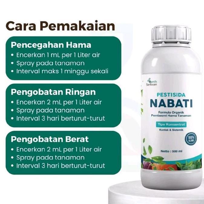 Pestisida Nabati Organik 500Ml Untuk Pembasmi Semua Hama