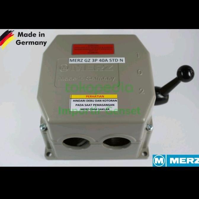 Ohm Saklar / Handle Genset Made In Germany Untuk Genset 1 Phase