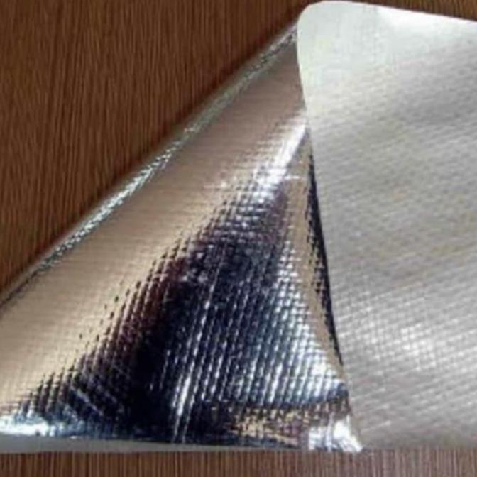 HARGA DISC - Woven allumunium Foil APLUS A+ 1.2m x 50 meter 1 roll TerMurah SeBDG