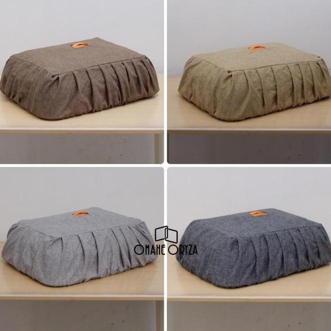 Sarung Tudung Saji Kain Cover Tutup Saji Bulat Kotak Besar Polos SALE 