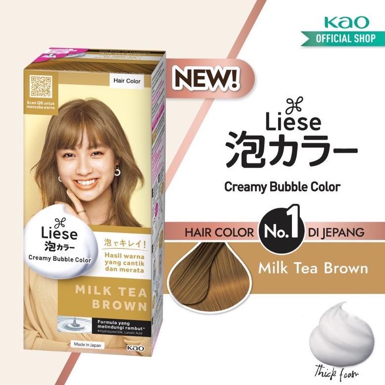 Liese Bubble Hair Color Cat Rambut Natural Series cat rambut
