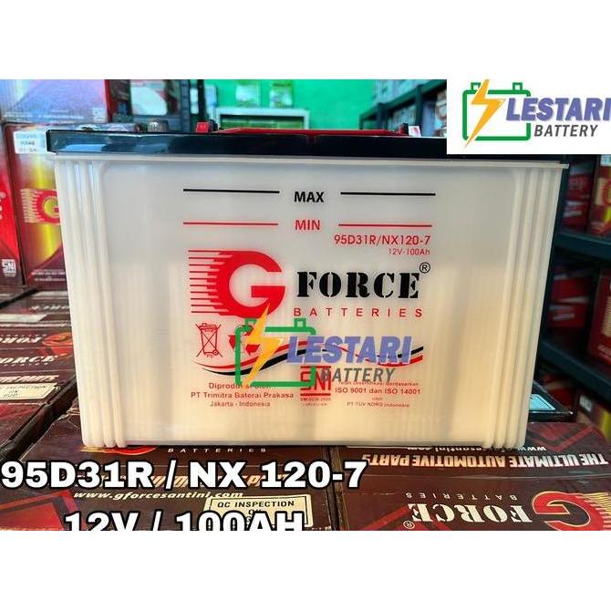 Aki Basah Conventional Mitsubhisi Colt L200 G FORCE 95D31R / NX 120-7