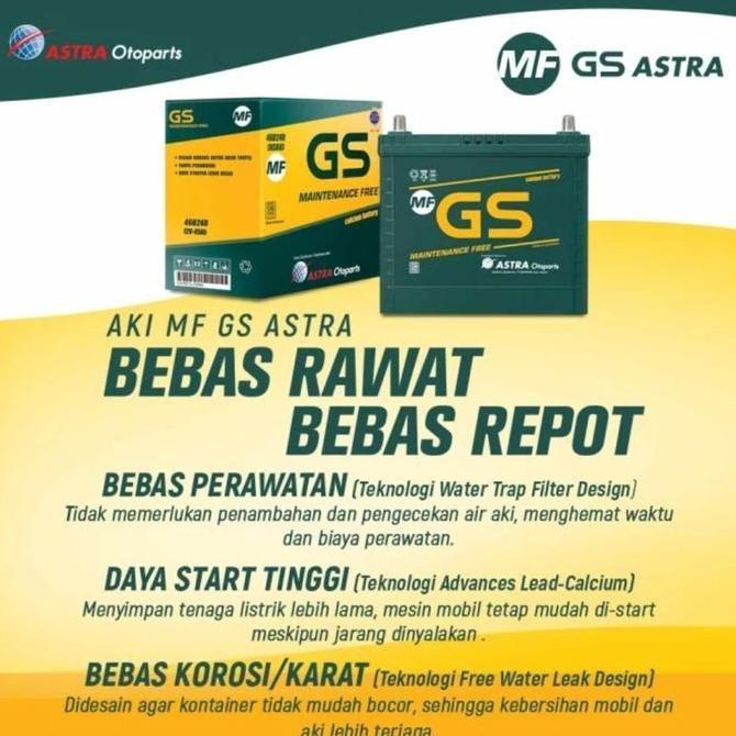 Aki GS MF 55D23L / KERING 55d23l 12v 60ah