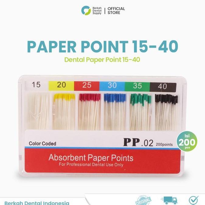 Dental Paper Point 15-40 dan 45-80