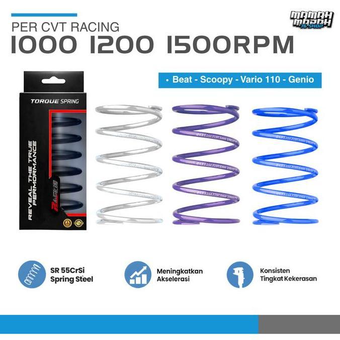 Per Cvt 1000 Rpm 1200 Rpm 1500 Rpm Honda Beat Fi Esp Beat Deluxe Scoopy Genio Beat Street Per Cvt Ra