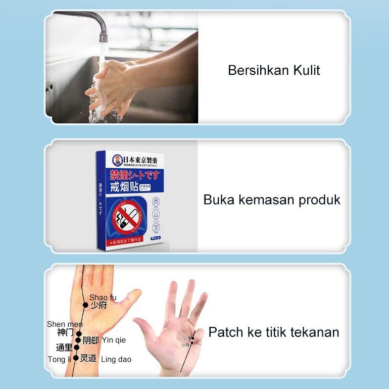 Termurah Berhenti Merokok Anti Smoke Alat Bantu Henti Merokok Nikotin 40 Pcs