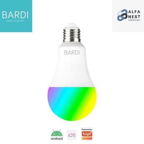 Purple- Bardi Smart Led Bluetooth Bt 9W Rgbww Beacon Bt