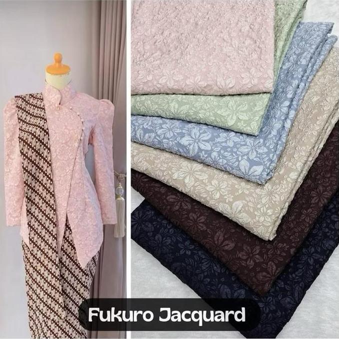 kain Jaguard Fukuro Embos / Kain Bahan Jaguard Fukuro/ Jaguard Fukuro