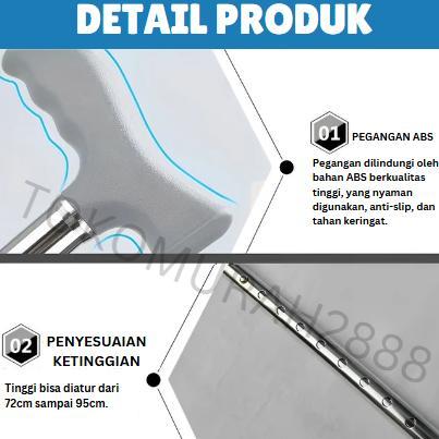 Tongkat Jalan Kaki 4 / Tongkat Orang Tua / Tongkat Jalan/Alat Bantu Jalan/ Tongkat Jalan 4 Kaki