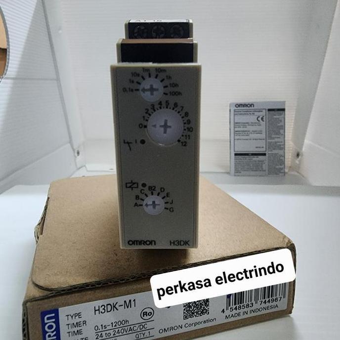 TERMURAH - H3DK-M1 TIMER OMRON ORIGINAL OMRON