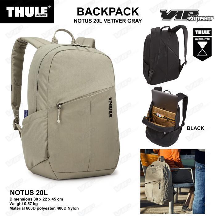 THULE backpack NOTUS 20L tas laptop ransel camping outdoor original