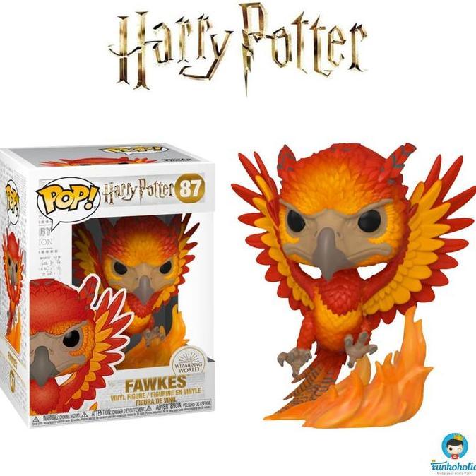 mainan - Funko POP Harry Potter - Fawkes #87 Diskon