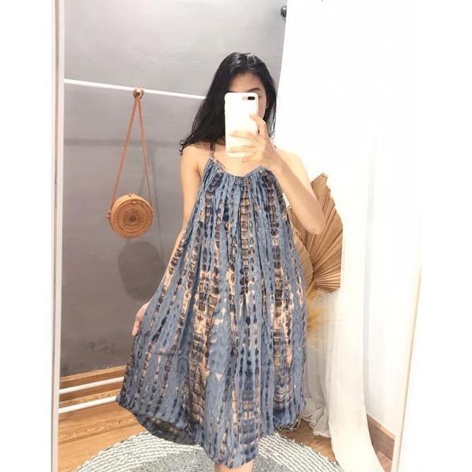 Daster Bali Lobek Pendek - Homedress Lekton Tali Kecil
