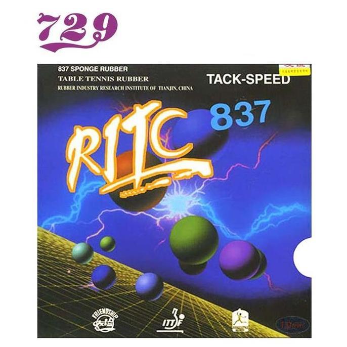TERMURAH - 729 Friendship Karet / Rubber RITC 837 0.6 mm / 1.0 mm (BINTIK PANJANG)