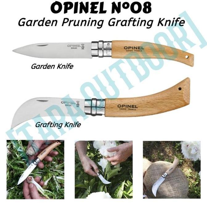 Opinel no 8 garden pruning grafting knife