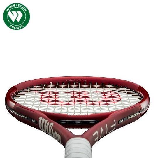 Tins- New Raket Tenis Wilson Triad Five / Triad 5/ T5 New Basalt