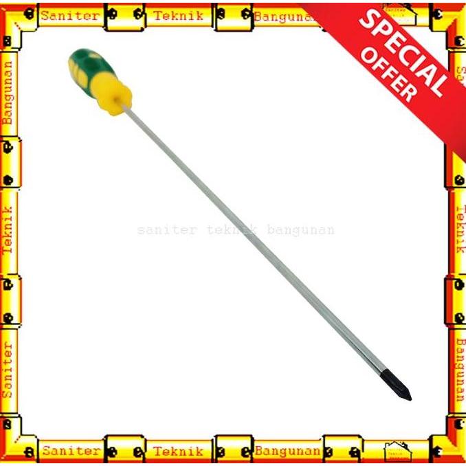 Hnds- Obeng Plus-Obeng Magnet-Obeng Panjang Popeye 12" Inch