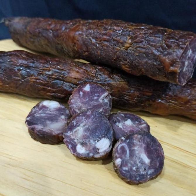 Dried Smoked beef sausage/Beef Kolbasa/Kielbasa/Sosis Sapi kering [Terbaik]