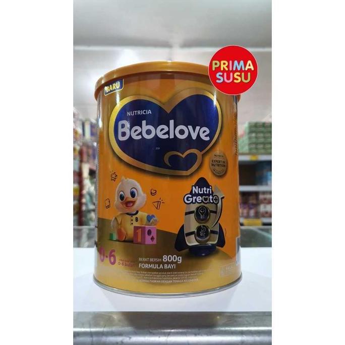 Terlaris Bebelove Susu Formula 0 - 6 Bulan 800Gr